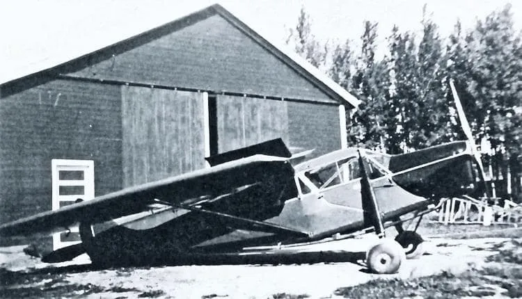 Aircraft at Ladder Lake Base.