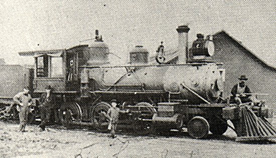 Canadian Northern Railway engine - 1910.