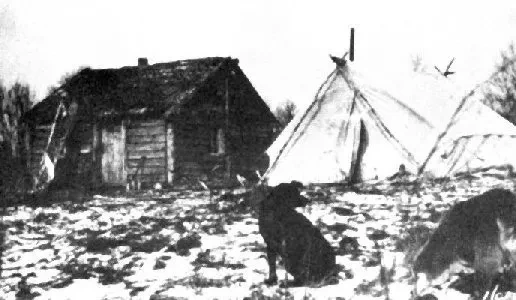 Settler's Cabin Ile-a-la-Crosse.