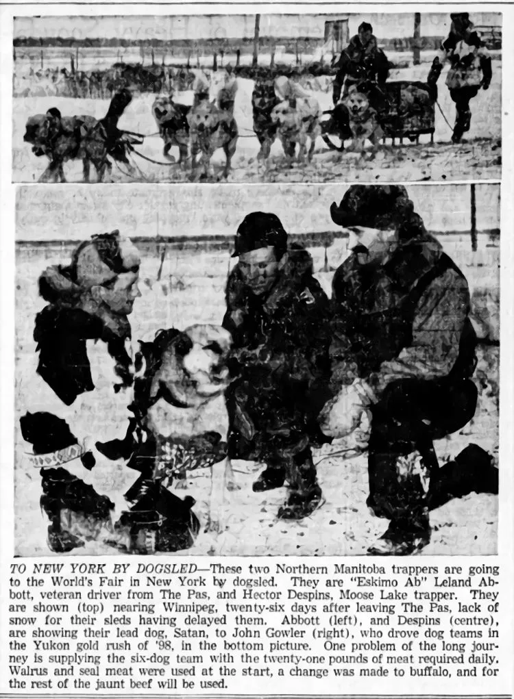 Vancouver Province newspaper article - December 28, 1938.