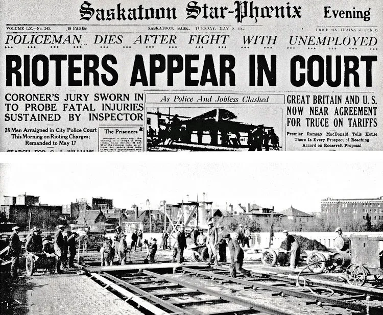 The Saskatoon Riot, 9 May 1933.
